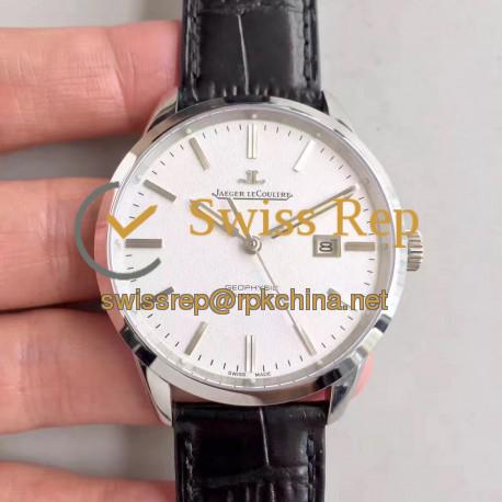 Replica Jaeger-LeCoultre Geophysic True Second 8018420 N Stainless Steel White Dial Swiss Calibre 770