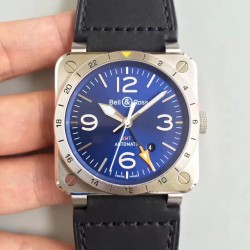 BR 03-93 GMT ZF SS Blue Dial 2836