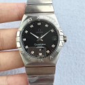 Replica Omega Constellation 123.10.38.21.51.001 38MM SSS Stainless Steel Black Dial Swiss 8500