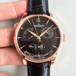Master Geographic Gold 1422521 BF Rose Gold Black Dial Caliber 939A/1