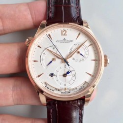Master Geographic Gold 1422521 BF Rose Gold Silver Dial Caliber 939A/1