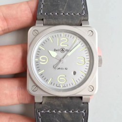 BR 03-92 Horolum Limited Edition BRF SS Grey Dial M9015