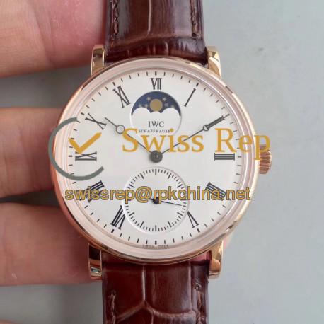 Replica IWC Vintage Portofino IW544803 VF Rose Gold White Dial Swiss 98800