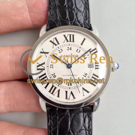 Replica Ronde Solo De Cartier W6701010 42MM ZF Stainless Steel White Dial M9015