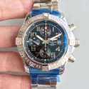 Replica Breitling Avenger II Automatic Chronograph GF Stainless Steel Black Dial Swiss 7750