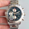 Replica Breitling Avenger II Automatic Chronograph A1338111/BC33SS GF Stainless Steel Black Dial Swiss 7750