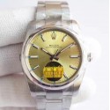 Replica Rolex Oyster Perpetual 39 114300 2018 UB Stainless Steel Champagne Dial Swiss 2836-2