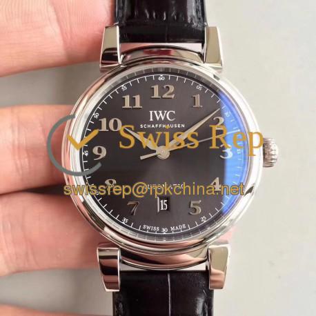 Replica IWC Da Vinci Automatic IW356601 TW Stainless Steel Anthracite Dial Swiss 2892