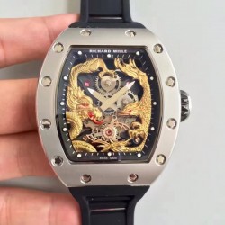 RM57-01 Jackie Chan SS Yellow Gold Dial M9015