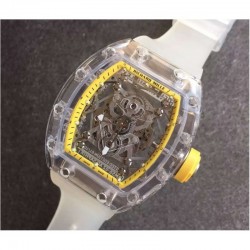 RM056-02 Shappire Yellow & Skeleton Dial M9015
