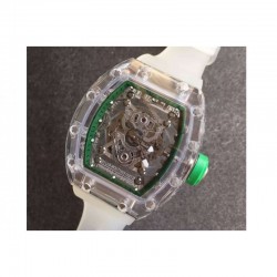 RM056-02 Shappire Green & Skeleton Dial M9015