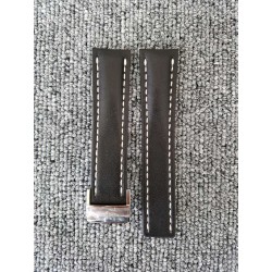 Breitling Navitimer JF Black Leather Strap
