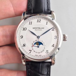 Star Legacy Moonphase 42mm U0116508 MBLF SS White Dial MB 24.19
