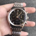 Replica Omega De Ville Co-Axial Chronograph 42MM 431.10.42.51.01.001 OM Stainless Steel Black Dial Swiss 9300