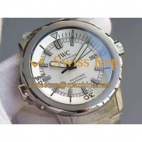 Replica IWC Aquatimer IW329004 V6 Stainless Steel White Dial Swiss 2836-2