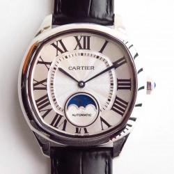 Drive Moonphase WSNM0008 Noob Factory SS Silver Dial 1904-LU MC