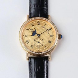 Classique Moonphase 4396 GXGF Yellow Gold & Diamond Gold Dial 5165R