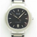 Replica Piaget Polo G0A41003 3A Stainless Steel Black Dial Swiss 1110P