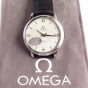 Replica Omega De Ville Prestige Co-Axial 39.5MM 424.53.40.20.04.001 MKS V4 Stainless Steel Silver Dial M9015