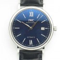 Replica IWC Portofino Automatic Edition 150 Years IW356518 Stainless Steel Blue Dial M9015