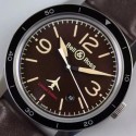 Replica Bell & Ross Falcon 50Th Anniversary Stainless Steel Brown Dial M9015
