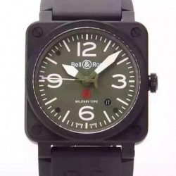 BR 03-92 PVD Green Dial M9015