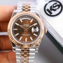 Replica Rolex Datejust II 116333 41MM KS Stainless Steel & Rose Gold Chocolate Dial Swiss 2836-2