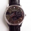 Replica Jaeger-LeCoultre Master Ultra Thin Reserve De Marche 1378480 SW Stainless Steel Black Dial Swiss Caliber 938A/1
