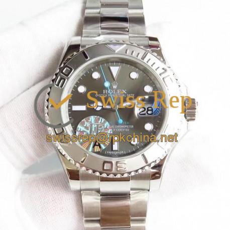 Replica Rolex Yacht-Master 40 Baselworld 116622 JF Stainless Steel Anthracite Dial Swiss 3135