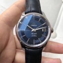 Replica Omega De Ville Hour Vision Co-Axial 41MM 431.33.41.21.03.001 VS Stainless Steel Blue Dial Swiss 8500