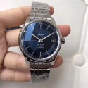 Replica Omega De Ville Hour Vision Co-Axial 41MM 431.33.41.21.03.001 VS Stainless Steel Blue Dial Swiss 8500