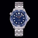 Replica Omega Seamaster Diver 300M 210.30.42.20.03.001 OM Stainless Steel Blue Dial Swiss 8800