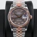 Replica Rolex Datejust 36MM 116231 GM Stainless Steel 904L & Rose Gold Anthracite Dial Swiss 2824-2