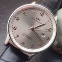 Replica IWC Portuguese Stainless Steel Gray Dial Rose Gold Markers Swiss IWC 89000