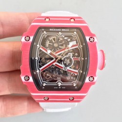RM67-02 High Jump VKF Red Forged Carbon Black Dial M9015