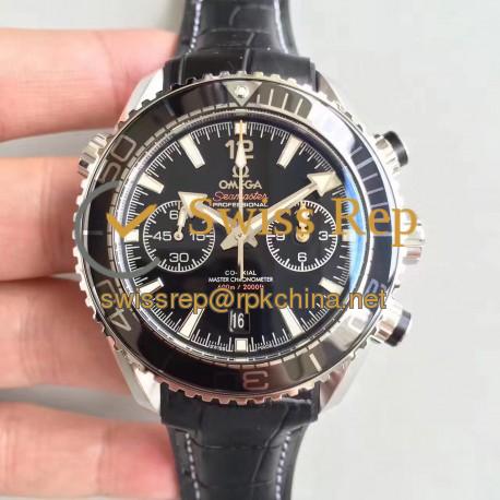 Replica Omega Seamaster Planet Ocean 600M Chronograph 215.33.46.51.01.001 JH Stainless Steel Black Dial Swiss 9900