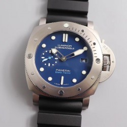 Luminor Submersible 1950 BMG-TECH 3 Days Automatic PAM692 VSF Titanium Blue Dial P9010 (Free Strap)