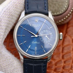 Cellini Date 50519 GMF SS Blue Dial 3165