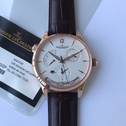 Master Geographic 1422521 TWAF Rose Gold White Dial 936