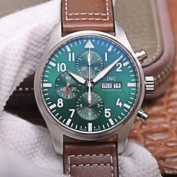 Pilot Chrono IW377726 Edition Racing ZF SS Green Dial 7750