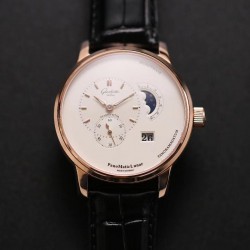 PanoMaticLunar 1-90-02-45-35-05 TZF Rose Gold White Dial 90-02