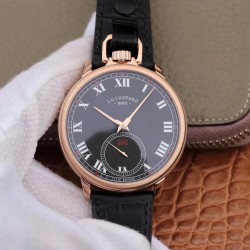 LUC Louis Ulysse The Tribute 161923 LUCF Rose Gold Black Dial LUC EHG