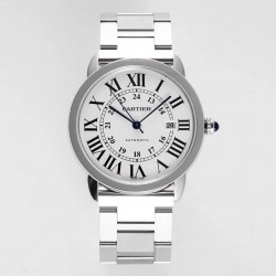 Ronde Solo 42mm AF SS White Dial M9015
