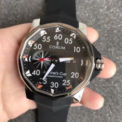 Admiral Cup Competition 48 MGF SS Black Dial 7750