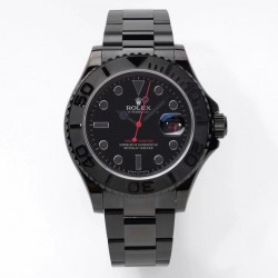 Yacht-Master 40 116622 Red Line VRF PVD Black Dial 3135