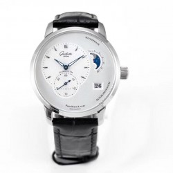 PanoMaticLunar TWF SS Silver Dial 90-02