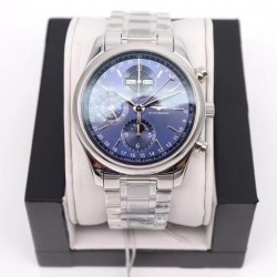 Master Collection Moonphase Chrono GLF SS Blue Dial 7751