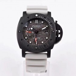 Luminor Submersible PAM1039 Luna Rossa GMT VSF Carbotech Dark Grey Sail Dial White Strap P9010 (Free Strap)