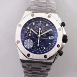 Royal Oak Offshore 26237 25th Anniversary JF V3 SS Blue Dial 7750