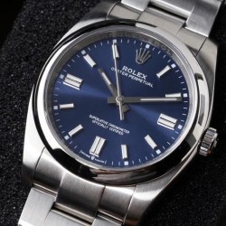 Oyster Perpetual 36 126000 KRF SS 904L Blue Dial 2824